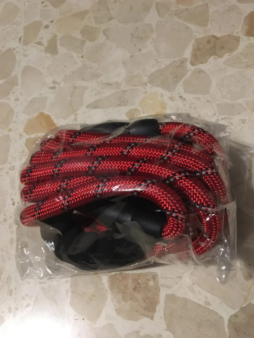 Customer photo review of Strong Reflective Dog Leash