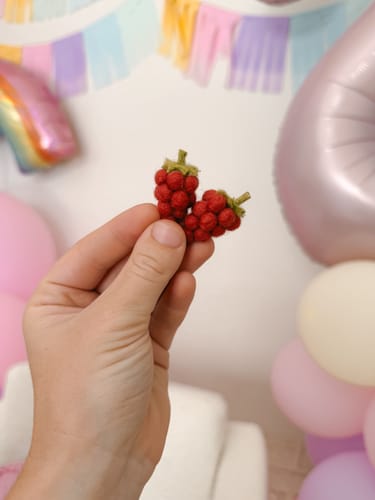 Customer photo review of Raspberries (Set of 2)