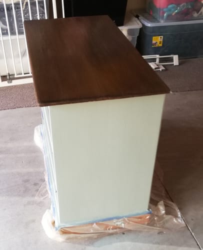 Customer photo review of Da Vinci Creative Chalky Paint Finish- 250ml-  Colour Selector