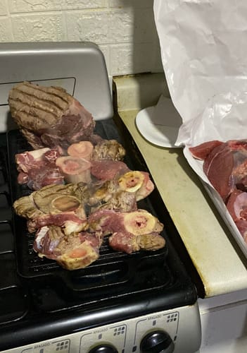 Reseña con foto de un cliente sobre Picaña Pieza Básica