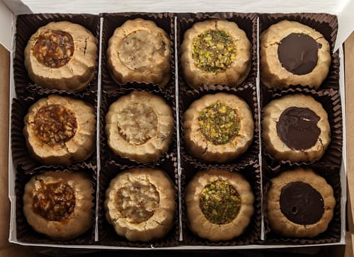 Customer photo review of Date Cookies Variety Box