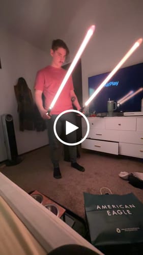 Customer video review of The Double lightsaber (VHC) - NEW DESIGN