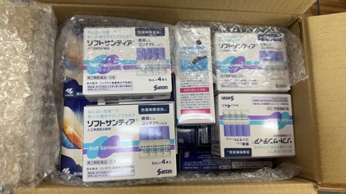 Customer photo review of 【第２類醫藥品】Soft santear 人工淚液型眼藥水 5ml×4本 清涼感0