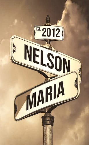 Customer photo review of COUPLES DATE OF LOVE by Cstm Canvas