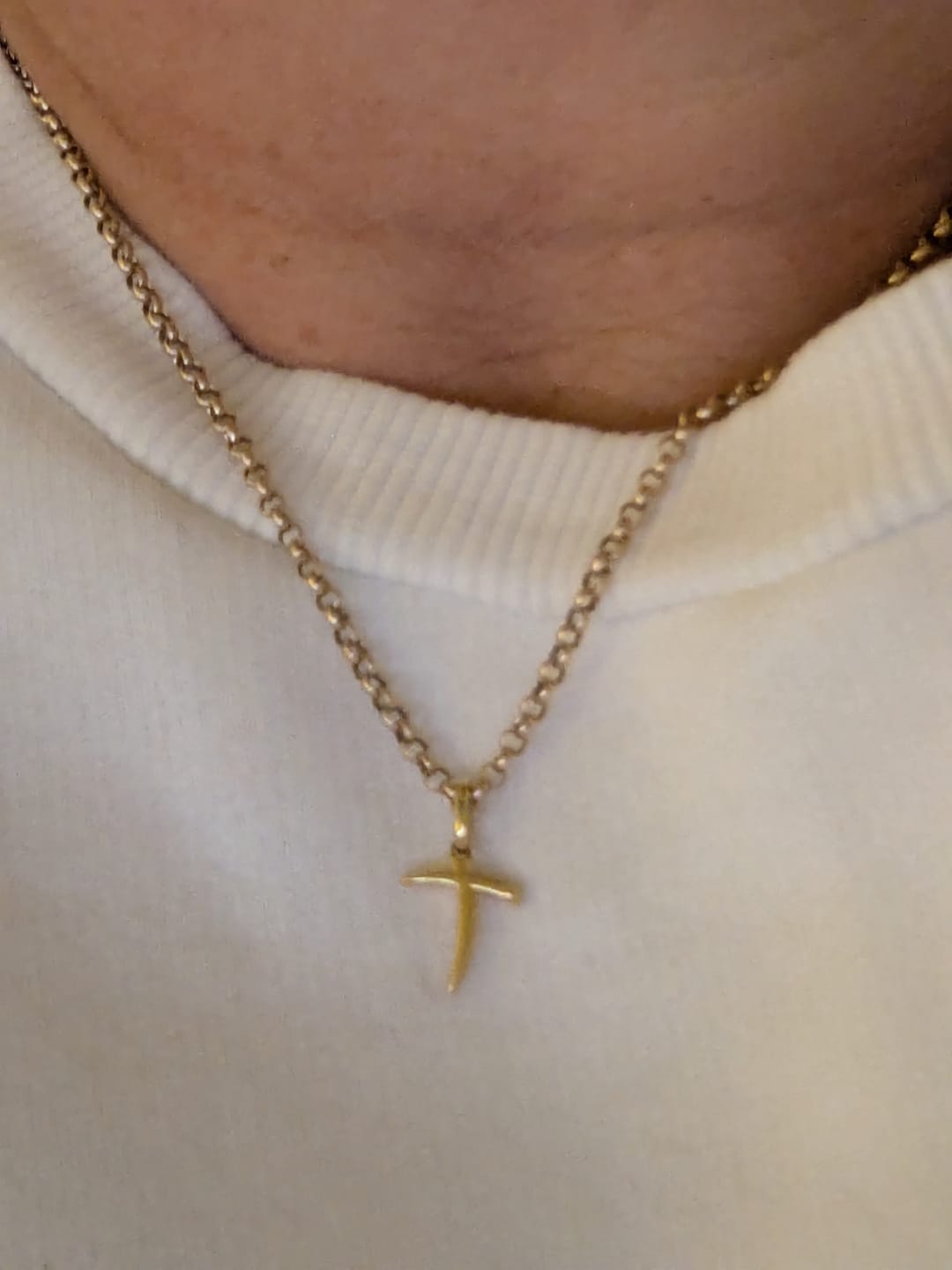 Customer photo review of Molto Initial Charm Pendants