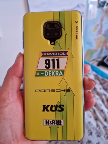 Kundenbewertung mit Foto zu Grello Porsche GT Livery - Individuelle Handyhülle für Xiaomi