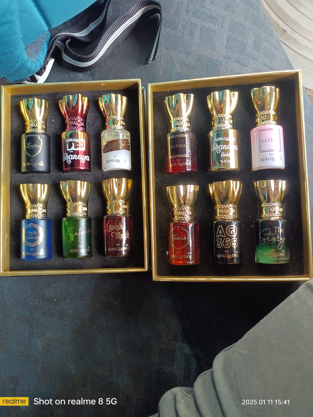 Customer photo review of Assorted And Essensia Luxury Attar Perfume Gift Set - Pack Of 2