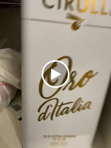 Customer video review of 1 lattina di olio extravergine di oliva • 5 Litri