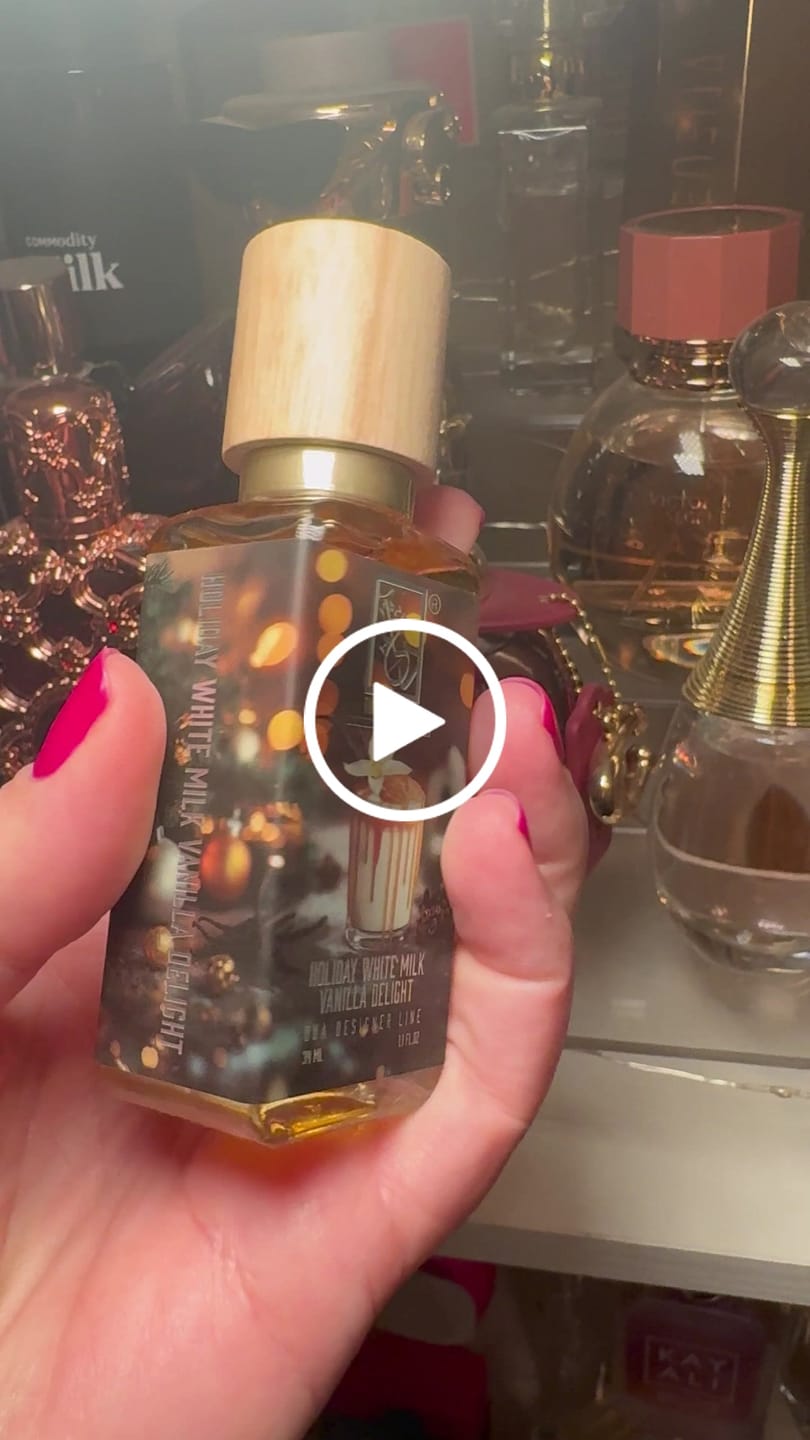 Customer video review of Holiday White Milk Vanilla Delight