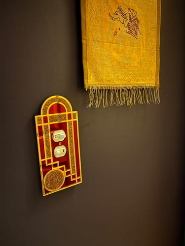 Customer photo review of Stairway to Heaven Light Switch Cover