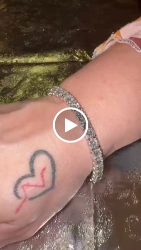 Customer video review of MOISSANITE TENNIS BRACELET. - 5MM WHITE GOLD