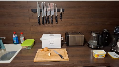 Customer photo review of Messerset Premium 8-teilig + Gratis Kochkurs & E-Buch (T-Online Deal)