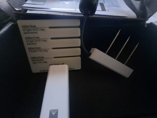 Customer photo review of Aroya Solus 3 in 1 Soil Moisture, EC and Temperature Meter. Genuine Teros 12.