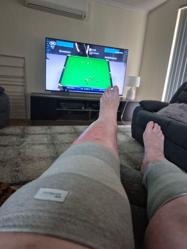 Customer photo review of Premium Bamboo Knee Sleeve (Single)