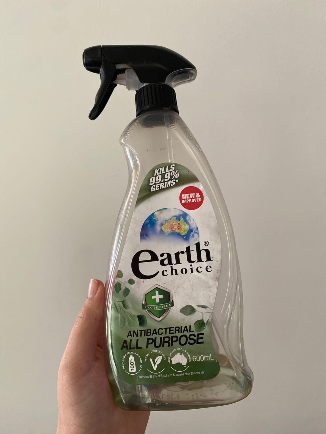 Customer photo review of Antibacterial All Purpose Spray 600ml