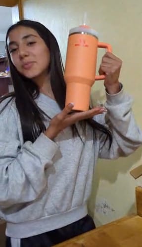 Customer photo review of Stanley Quencher H2.0 Flowstate™ Tumbler | 1.1 L