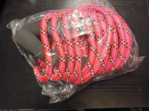 Customer photo review of Strong Reflective Dog Leash
