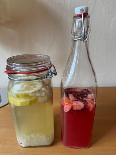 Customer photo review of BIO Wasserkefir-Erlebnisset: Kristalle & Komplettzubehör für Einsteiger