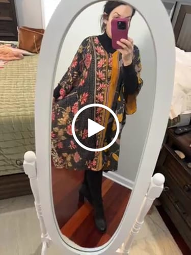 Customer video review of Kantha Midi Muu 0024 008