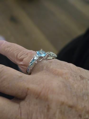 Customer photo review of Century Romance Ring