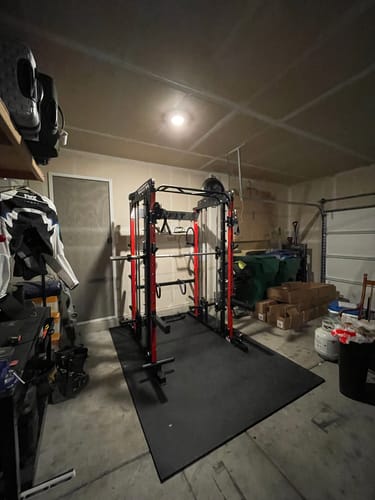 Customer photo review of RitFit M1 2.0 Smith Machine Home Gym Package Comprehensive All-In-One Workout System