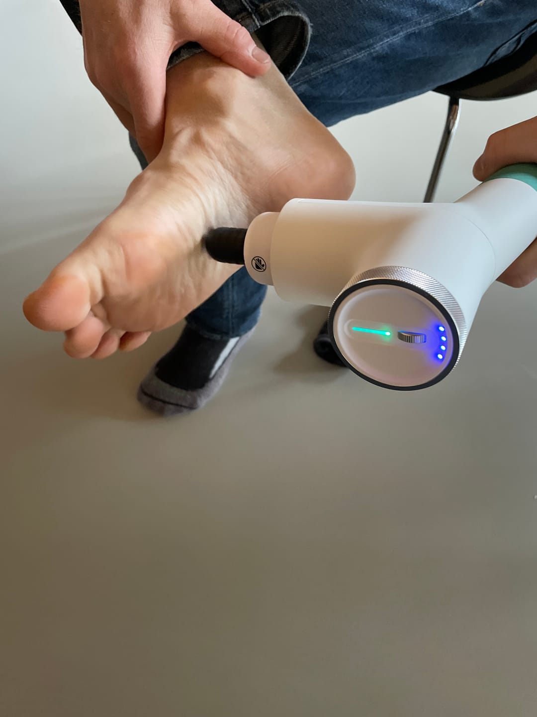 Customer photo review of Kestrel Percussion Massager
