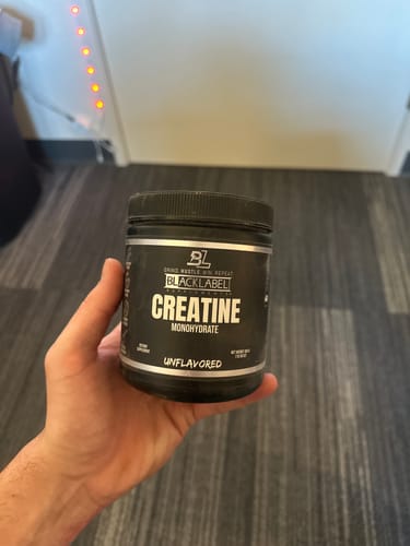 Customer photo review of CREATINE MONOHYDRATE