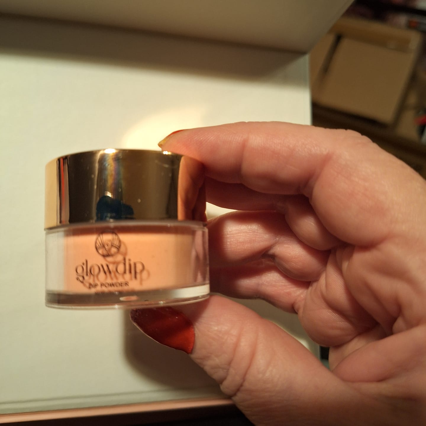 Customer photo review of Senorita Dipping Powder