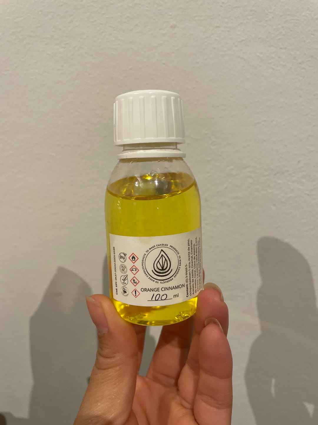 Customer photo review of Fragancia ORANGE CINNAMON
