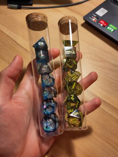 Customer photo review of Reagenzglas mit Korken