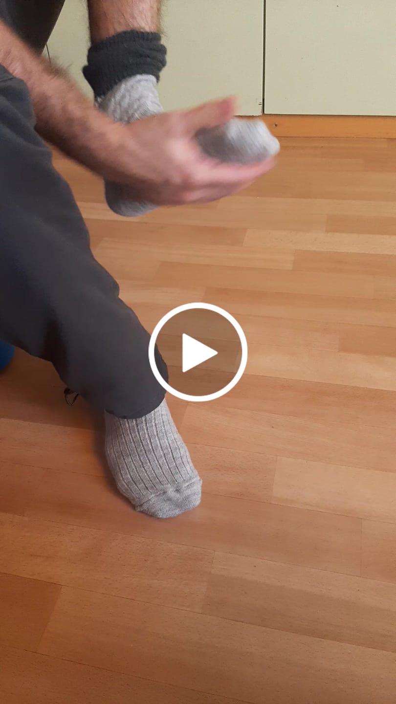 Customer video review of Alpaka Umschlagsocken