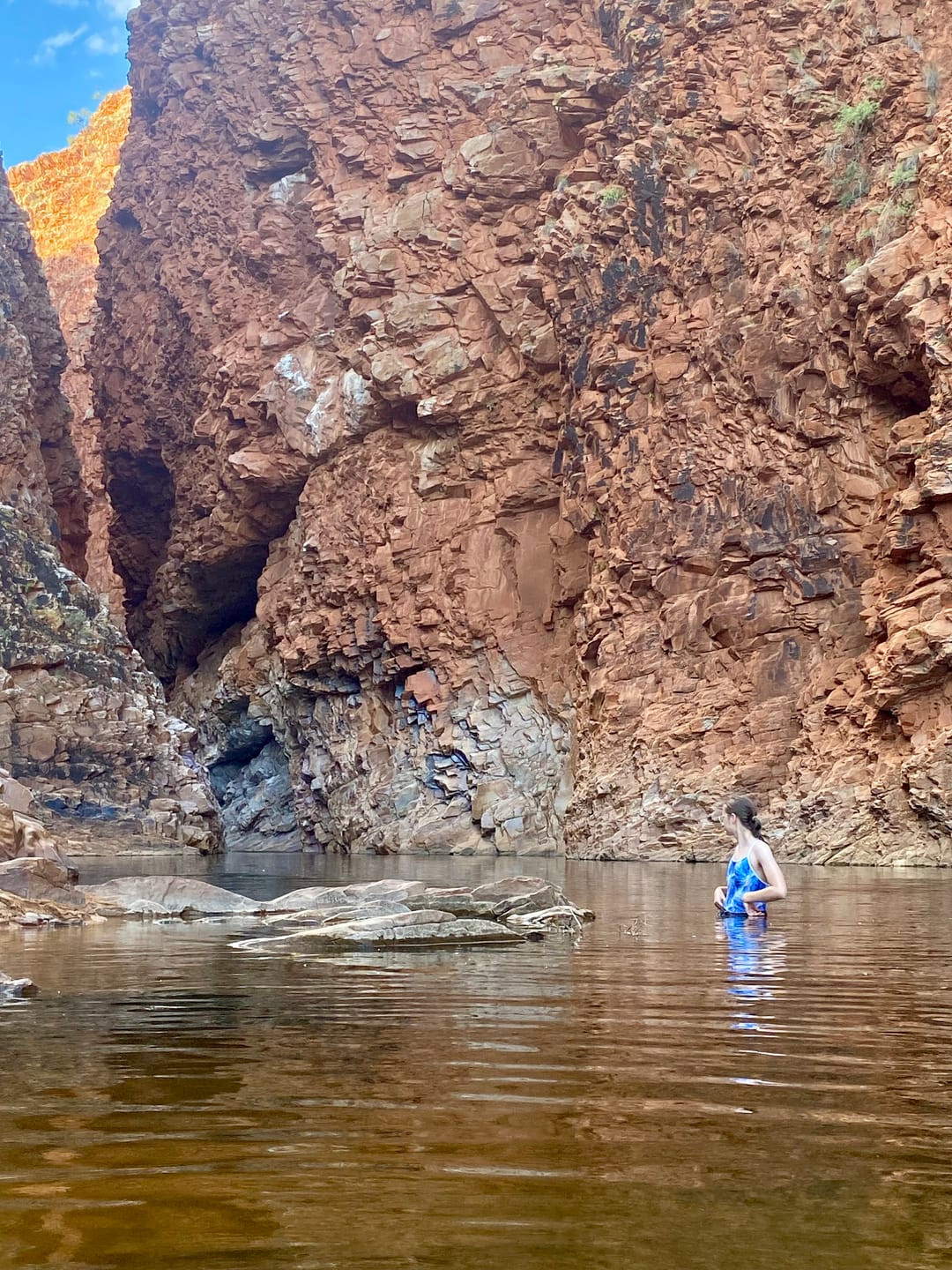 Customer photo review of Blue Babe- SALT Sky High One Piece