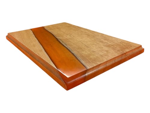 Customer photo review of 16x12x1.2" Silicone Mold For Epoxy Resin - Charcuterie Board Mold