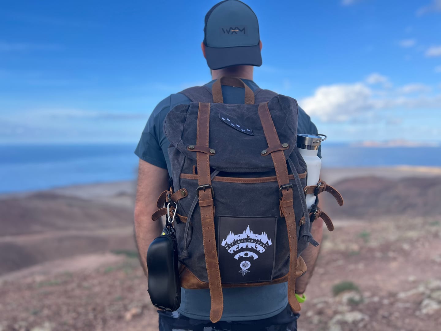 Customer photo review of Rucksack mit Patch (🌲)
