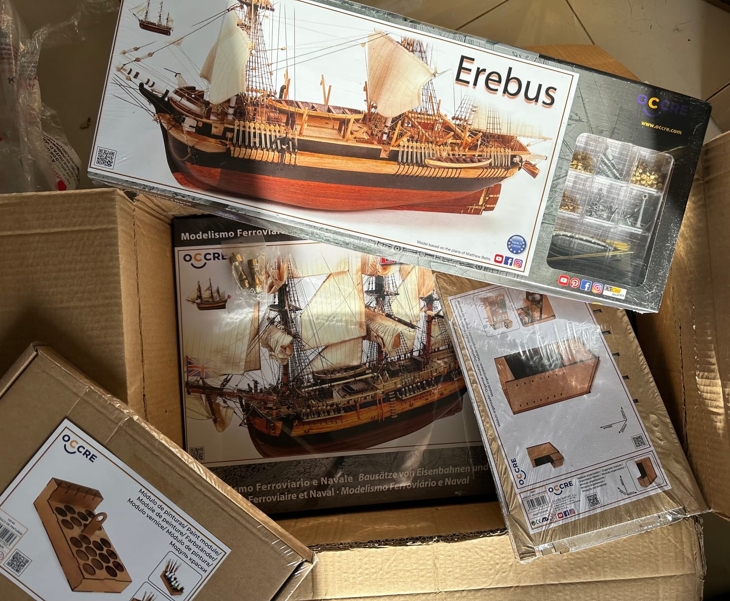 Customer photo review of Maqueta Barco Endeavour