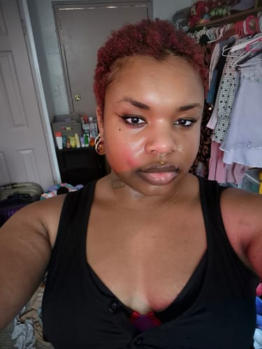 Customer photo review of STREETS TEE (BLACK)