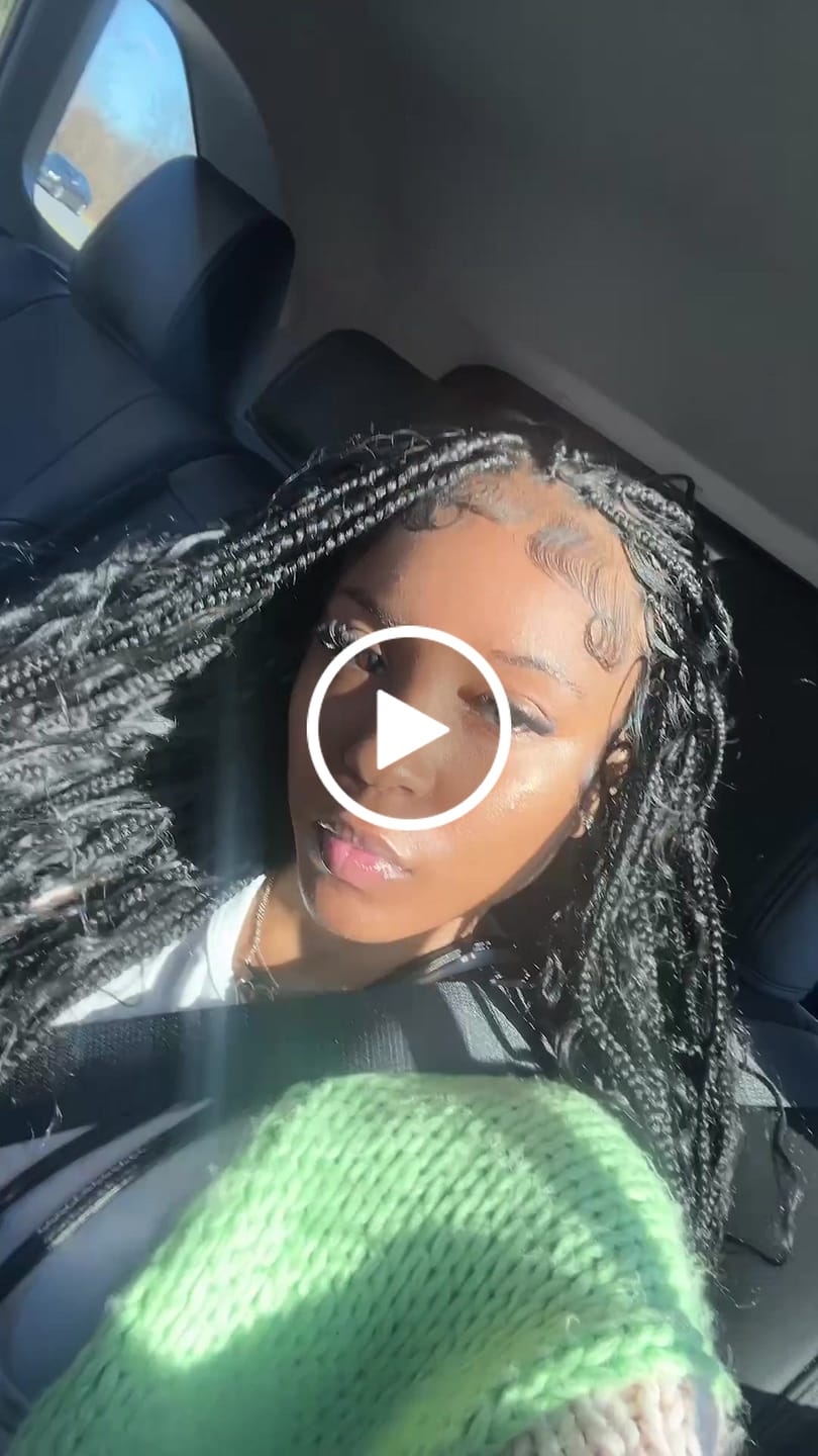 Customer video review of OUTRE PURPLE PACK BRAZILIAN BUNDLE 100% HUMAN HAIR BLEND BRAID - PRE STRETCHED LOOSE DEEP BULK 18/24 inch