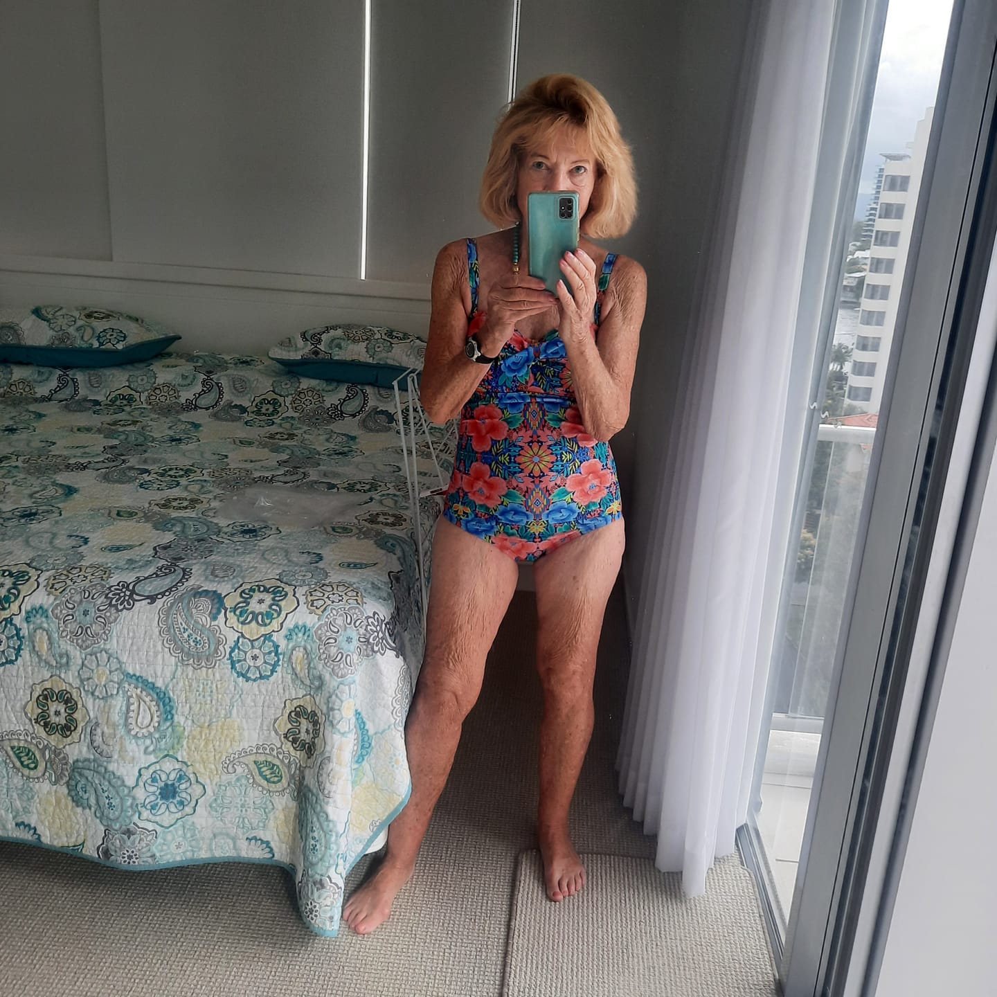 Customer photo review of Calais Ombre Bandeau