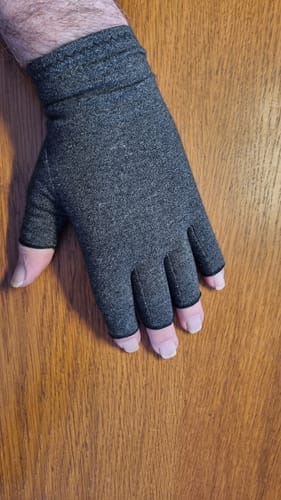 Customer photo review of Gants de Compression