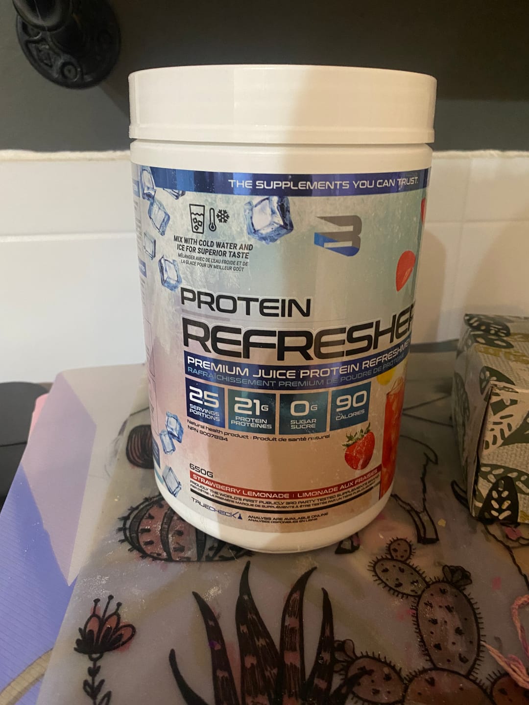 Customer photo review of Believe - Protein Refresher 656g-681g