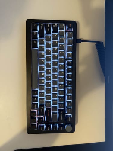 Customer photo review of DrunkDeer A75 Pro Wired Actuation Distance Adjustable Magnetic Switch Keyboard