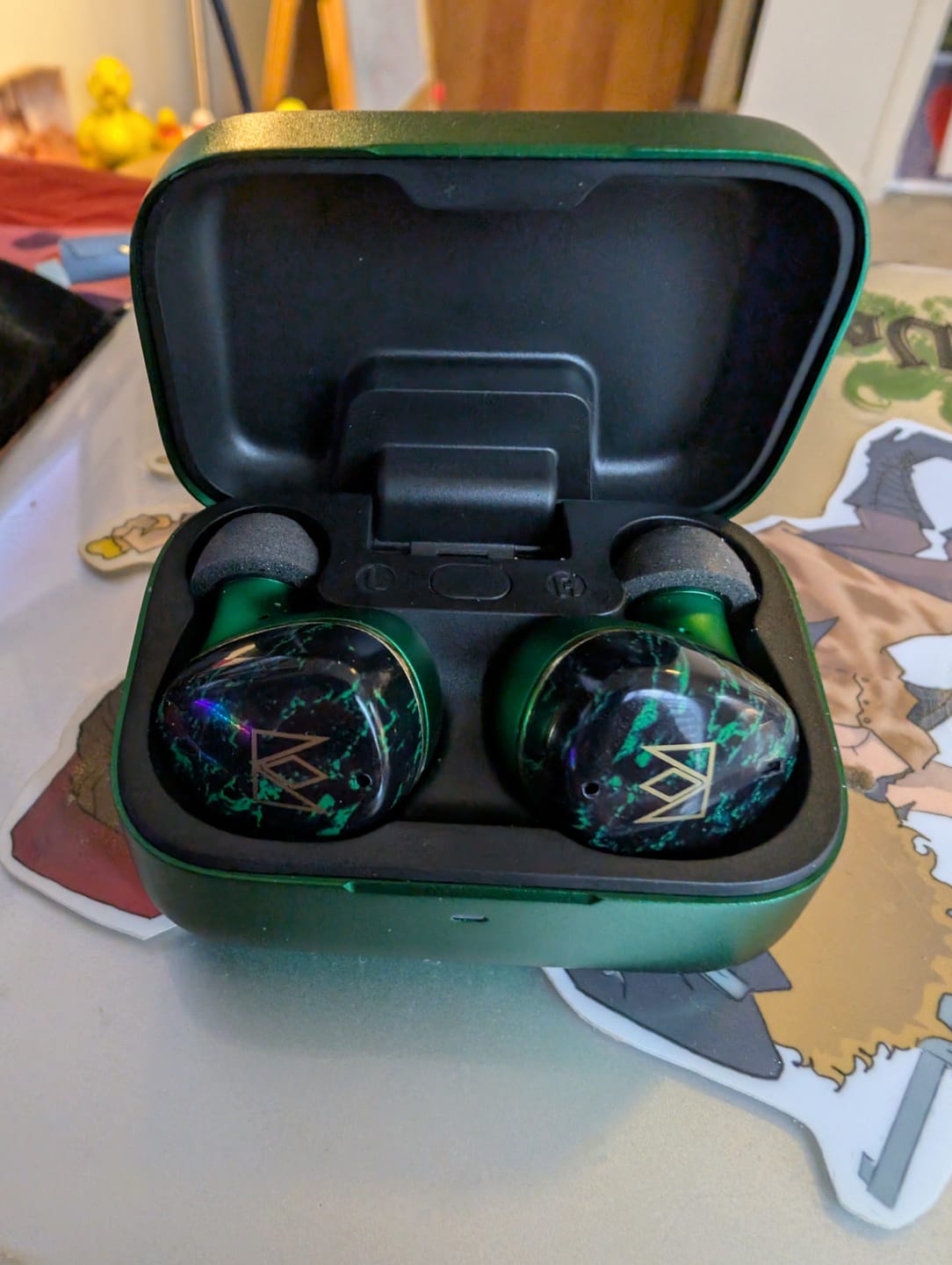 Customer photo review of Noble Audio FoKus Rex5 True Wireless In-Ear Headphones