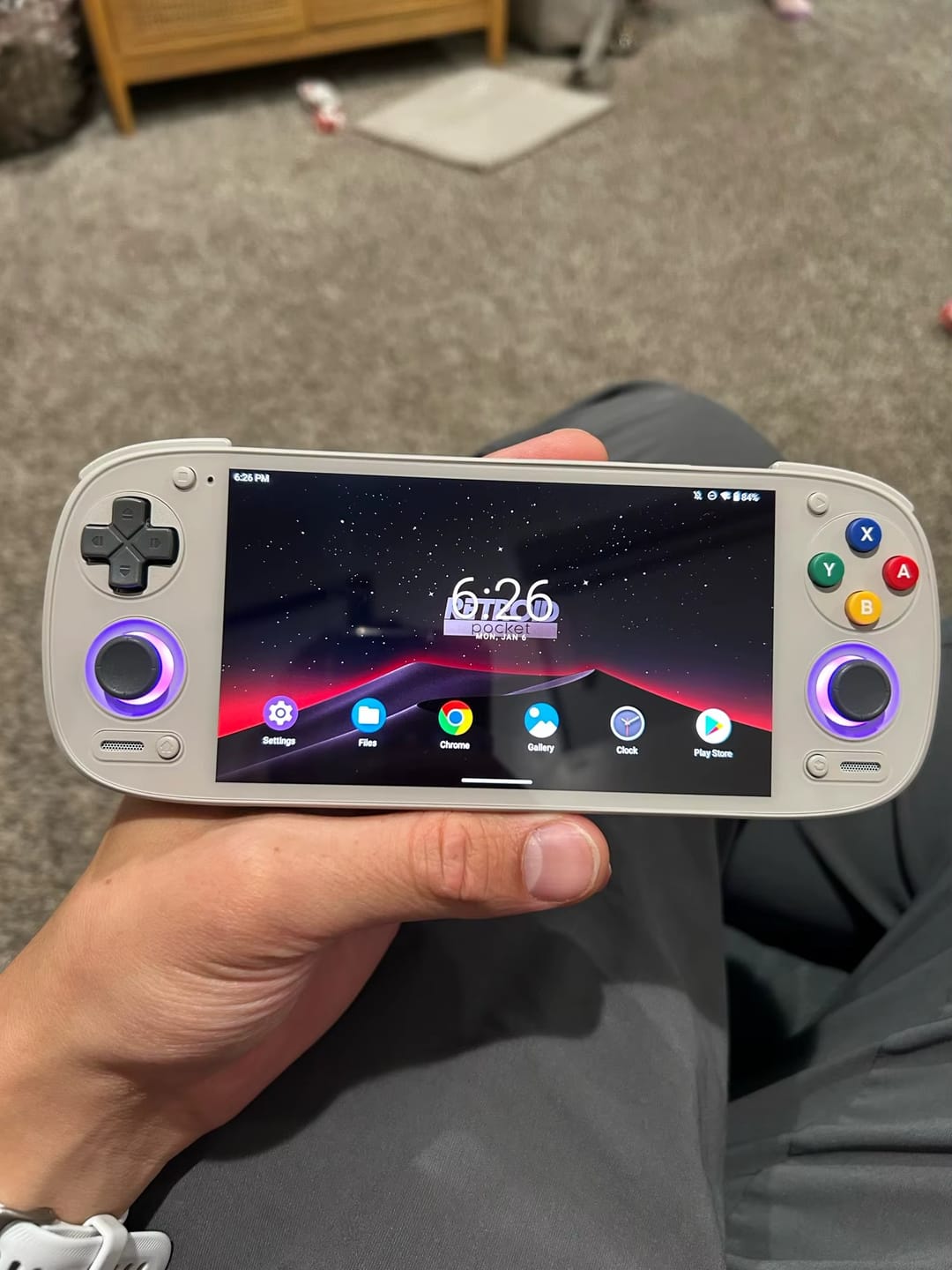 Customer photo review of Consola Retro Retroid Pocket 5