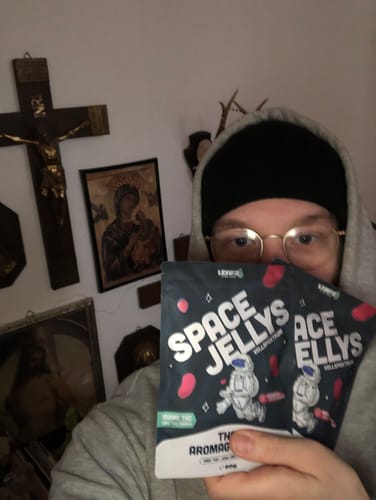 Customer photo review of THC Spacejellies Vollspektrum | 100mg THC | 20 Stk.