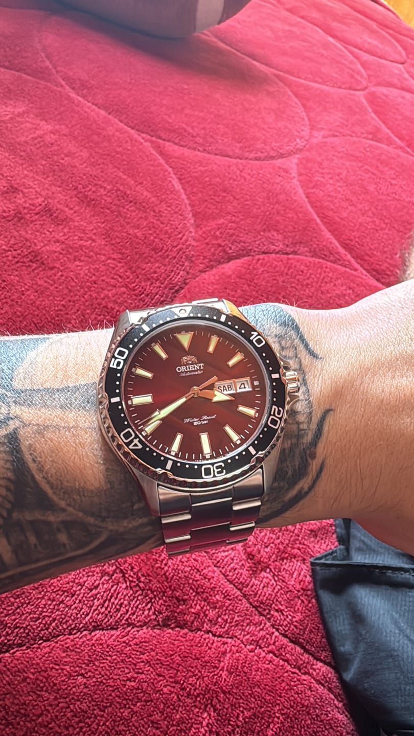 Customer photo review of Reloj Orient Automatic RA-AA0003R19B Kamasu Diver Sapphire 41,8 mm