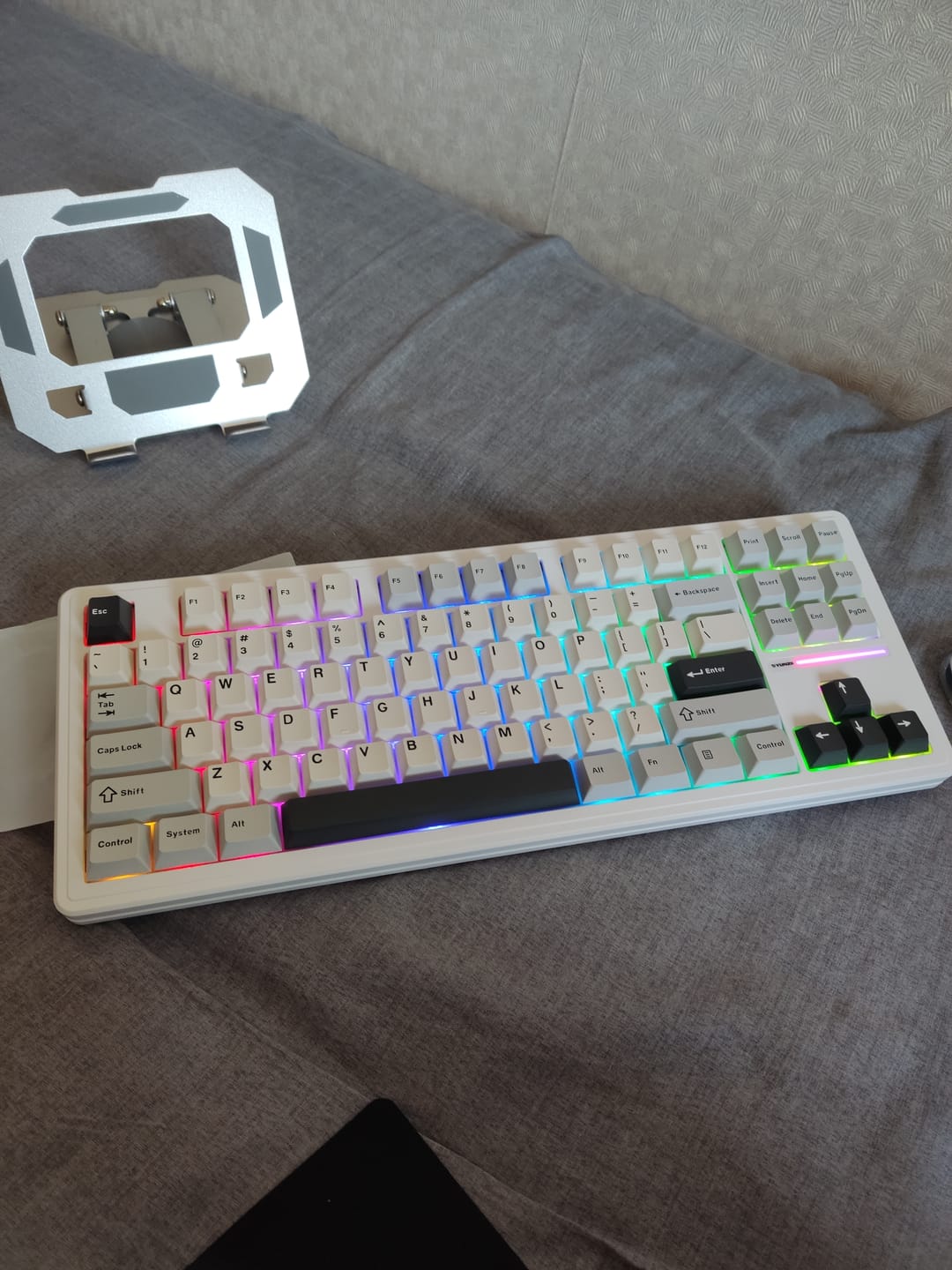 Customer photo review of YUNZII YZ87 Mekanik Klavye