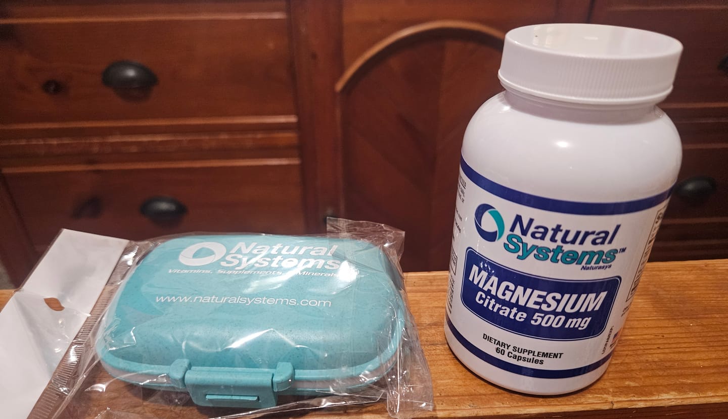 Customer photo review of Complejo de Citrato de Magnesio - 500 mg