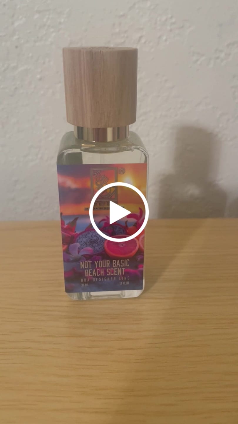 Customer video review of Not Your Basic Beach Scent