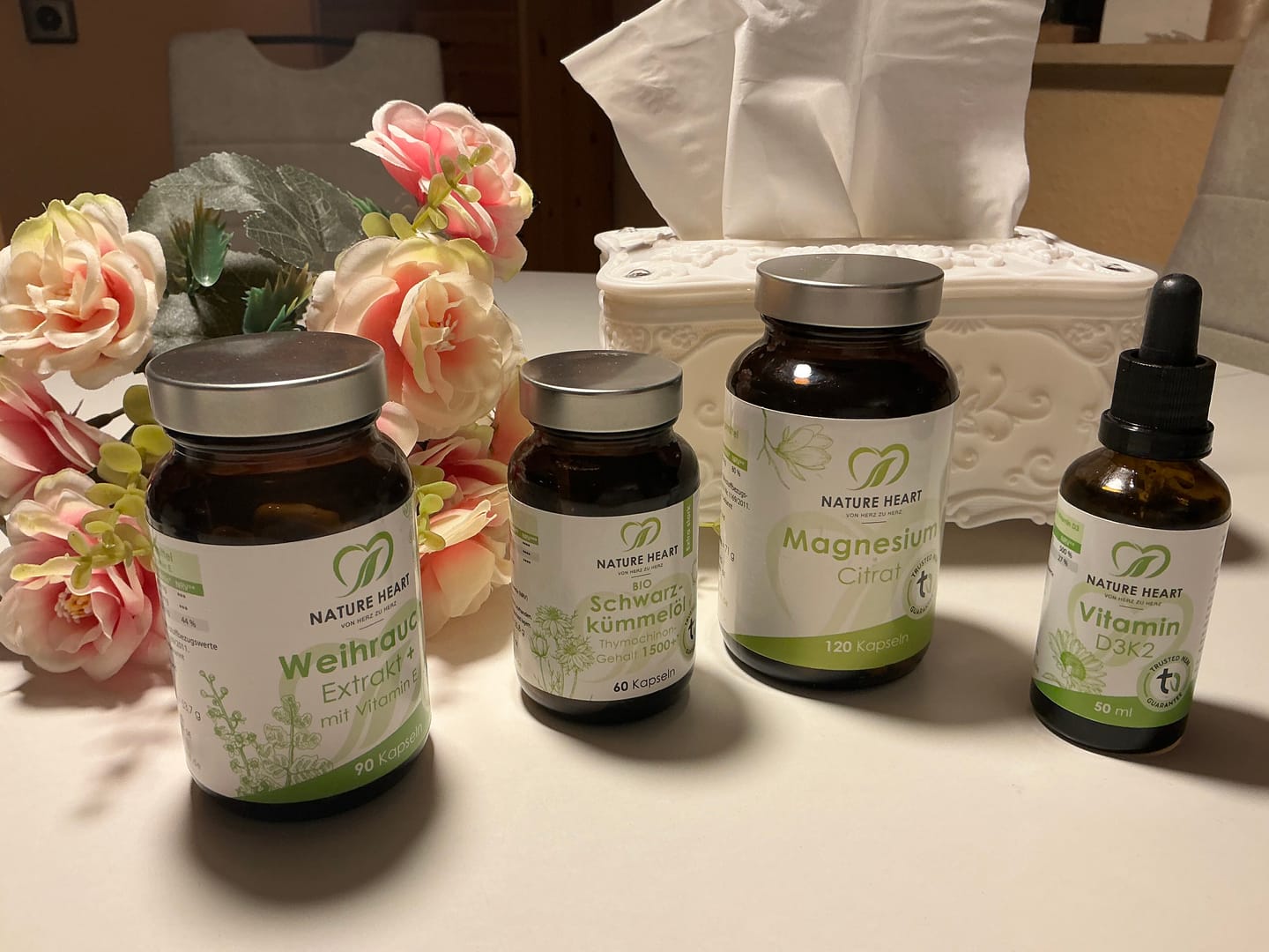 Customer photo review of Leber Vital mit 9 Pflanzenextrakten