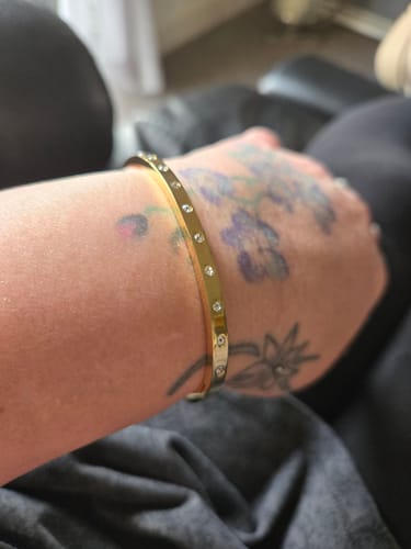 Customer photo review of Eternity Bangle